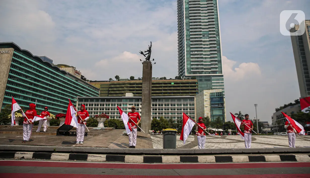 Hari ini, seluruh rakyat Indonesia memperingati Hari Kemerdekaan ke-79 Republik Indonesia. (Liputan6.com/Angga Yuniar)