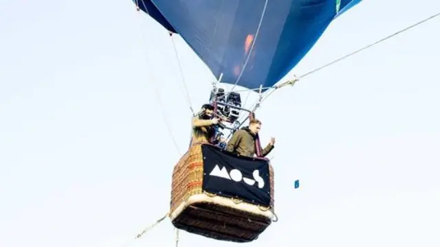 iPhone 12 Pro dijatuhkan dari balon udara. Dok: Mous