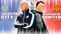 Leicester City FC vs Manchester United (Liputan6.com/Abdillah)