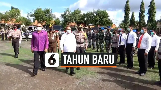 Gubernur Bali melarang semua bentuk kegiatan pesta perayaan malam tahun baru sebagai upaya mencegah klaster baru penularan Covid-19.