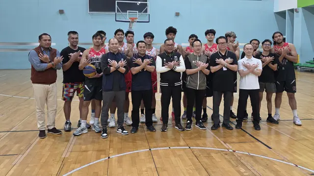 CdM Asian Games 2026 mengunjungi Pelatnas basket 3x3