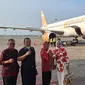 Foto Arinal Djunaidi dan Sutono bersama istri di bandara, yang telah beredar di sosial media. Foto : (Istimewa).