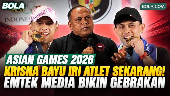 Krisna Bayu Iri Atlet Era Sekarang, Emtek Media Siarkan Asian Games 2026 Lengkap
