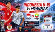 Cover prediksi Timnas Indonesia U-19 versus Myanmar U-19 di Piala AFF U-19 2026. (Bola.com/AI Generated)