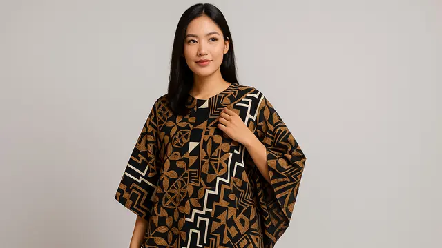 7 Model Tunik Batik Lengan Kelelawar Tren Sekarang 2025, Anggun dan Nyaman