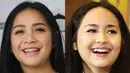 Cara tersenyum Nagita Slavina dan Gita Gutawa sangat mirip. Keduanya sama-sama miliki senyum yang manis. Tak heran jika netizen kompak menyebut Gita Gutawa dan Nagita Slavina dengan sebutan artis serupa tapi tak sedarah. (Liputan6.com/IG/gitagut/raffinagita1717)