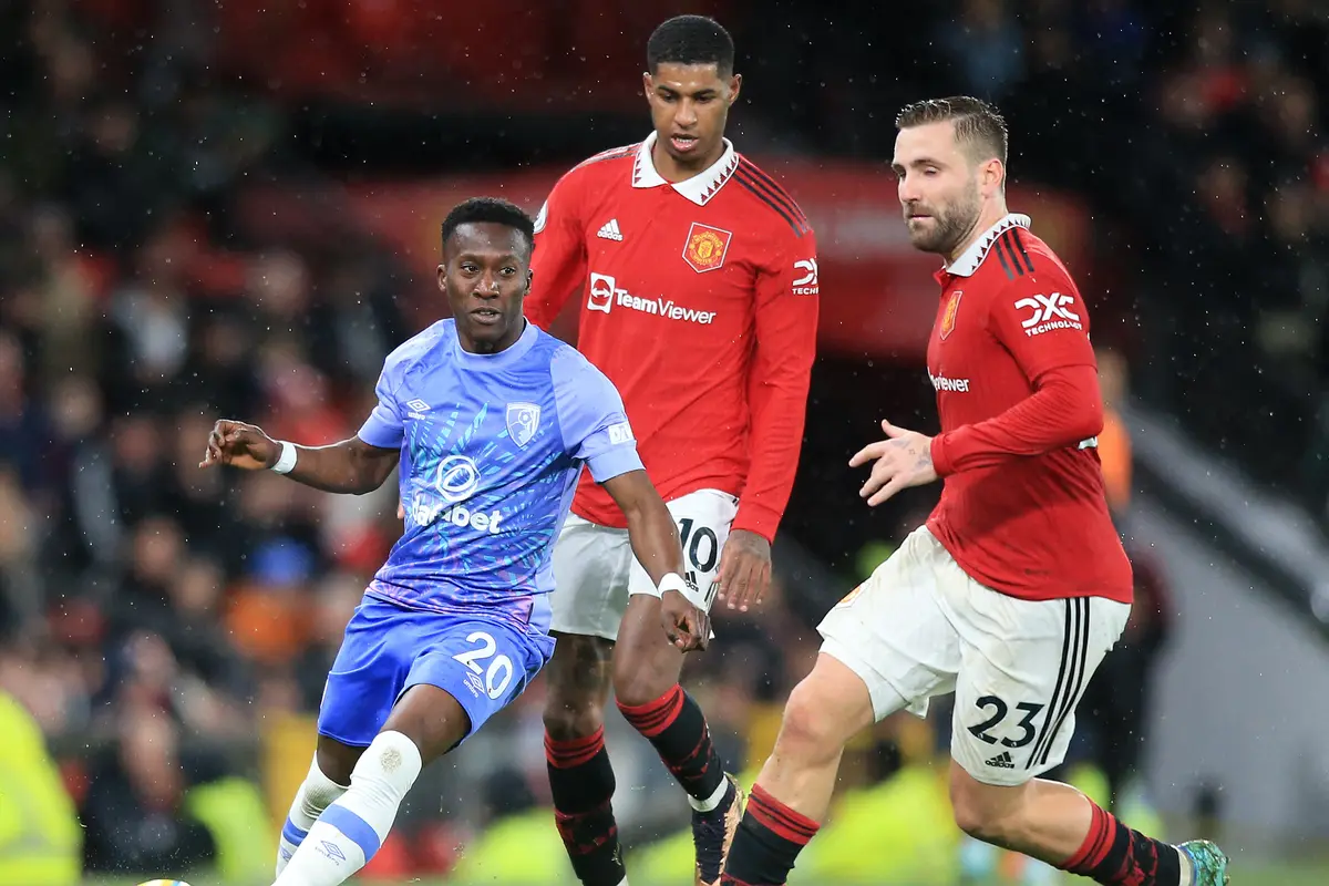 Luke Shaw, Marcus Rashford, Manchester United