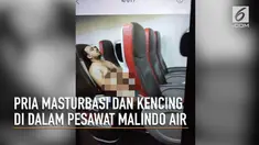 Seorang pria Bangladesh melakukan aksi asusila di dalam pesawat Malindo Air.