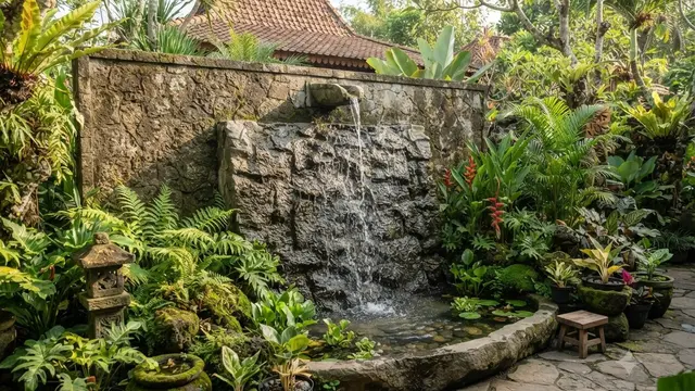 Inspirasi Pancuran Air Dinding