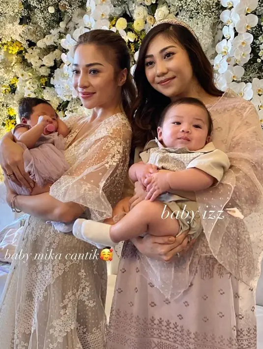 Momen akikah anak Winona dan Nikita Willy (Sumber: Instagram/nikilovers_jkt25)