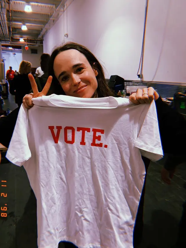 Elliot Page, sebelumnya dikenal sebagai Ellen Page. (instagram/ellenpage)