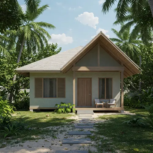 6 Desain Rumah 2 Kamar di Kampung yang Modern, Nyaman dan Bikin Betah