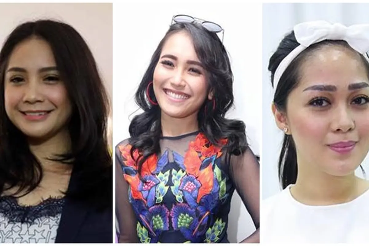 [Bintang] Nagita Slavina, Ayu Ting Ting, dan Gracia Indri