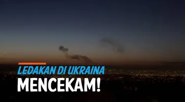 Situasi di Ukraina mencekam usai Presiden Rusia Vladimir Putin umumkan operasi militer. Hari Kamis (24/2) nampak asap dan terdengar ledakan besar Kota Kharkiv.