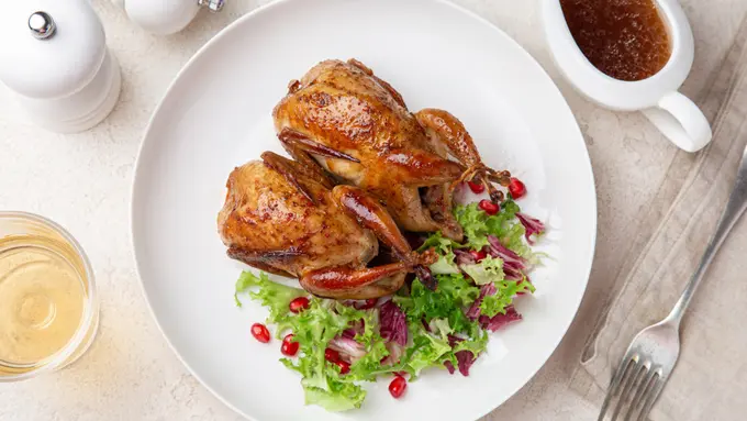 puyuh bacem panggang