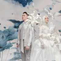 6 Prewed Citra Kirana dan Rezky Aditya dengan Konsep Negeri di Atas Awan