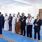 Presiden Joko Widodo atau Jokowi mengunjungi Masjid Presiden Joko Widodo di sela-sela kunjungan kenegaraannya di Abu Dhabi, Uni Emirat Arab (UEA), Rabu (17/7/2024) (Muchlis Jr - Biro Pers Sekretariat Presiden)