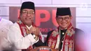 Pasangan Pramono Anung-Rano Karno resmi mendaftarkan sebagai peserta Pemilihan Gubernur (Pilgub) DKI Jakarta 2024 dengan dukungan Partai Demokrasi Indonesia Perjuangan. (Liputan6.com/Angga Yuniar)