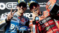 Alex Marquez dan Marc Marquez sedang bersaing menjadi juara dunia MotoGP 2025. (X/Marc Marquez)
