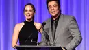 'Benicio del Toro melindungi saya. Adegan itu hanya terjadi antara dia dan saya,' sambung aktris yang pernah menyabet piala Golden Globe ini. (AFP/Bintang.com)
