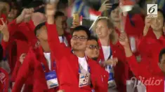 Atlet renang I Gede Siman Sudartawa mendapat kehormatan sebagai pembawa bendera Indonesia pada upacara pembukaan Asian Games 2018 di Stadion Utama Gelora Bung Karno (GBK), Jakarta.
