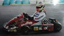 Rio Haryanto saat tampil dalam Kejurnas Karting Seri IV di Sirkuit Kenjeran Park Surabaya tahun 2003. (Bola.com/Dok.pribadi)