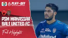 Berita video highlights Playoff Kualifikasi Liga Champions pertandingan antara Bali United melawan PSM Makassar yang digelar di Stadion Kapten I Wayan Dipta, Gianyar, Selasa (6/6/2023) malam WIB.
