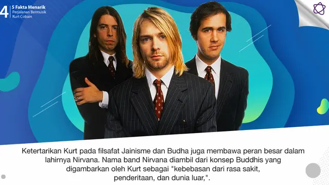 [Bintang] 5 Fakta Menarik Perjalanan Bermusik Kurt Cobain
