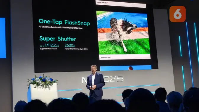 <p>Fitur andalan kamera di Tecno Camon 40 series. (Liputan6.com/ Agustinus M. Damar)</p>