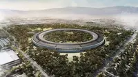 Konsep Apple Campus 2 (Sumber: Fortune)