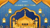 Ilustrasi tahun baru Islam. (Photo Copyright by Freepik)