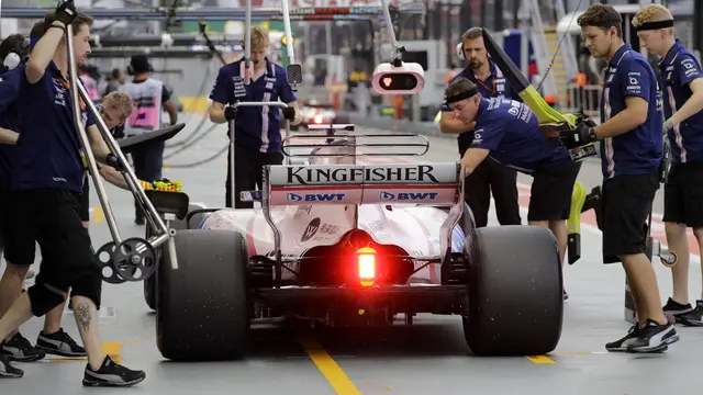 F1, F1 Singapura, Pit Area F1