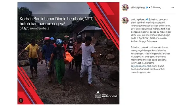 6 Seleb Ini Buka Donasi Korban Banjir NTT, Ada yang Dapat Rp 1 Miliar Semalam