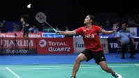Atlet tunggal putri Indonesia, Gregoria Mariska Tunjung, siap memberikan kejutan melawan Tai Tzu Ying di babak kedua Indonesia Open 2017. (dok. BIOSSP)