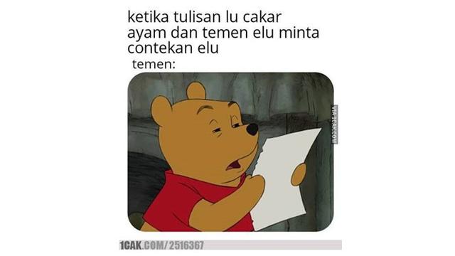 6 Meme Lucu Tulisan Jelek Ini Bikin Senyum Senyum Sendiri Hot