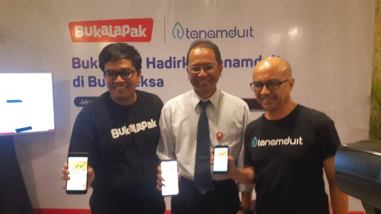 Bukalapak menggandeng Tanamduit untuk memperluas akses investasi bagi masyarakat di Indonesia.