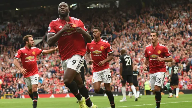 FOTO: Romelu Lukaku, Mesin Gol Baru Manchester United