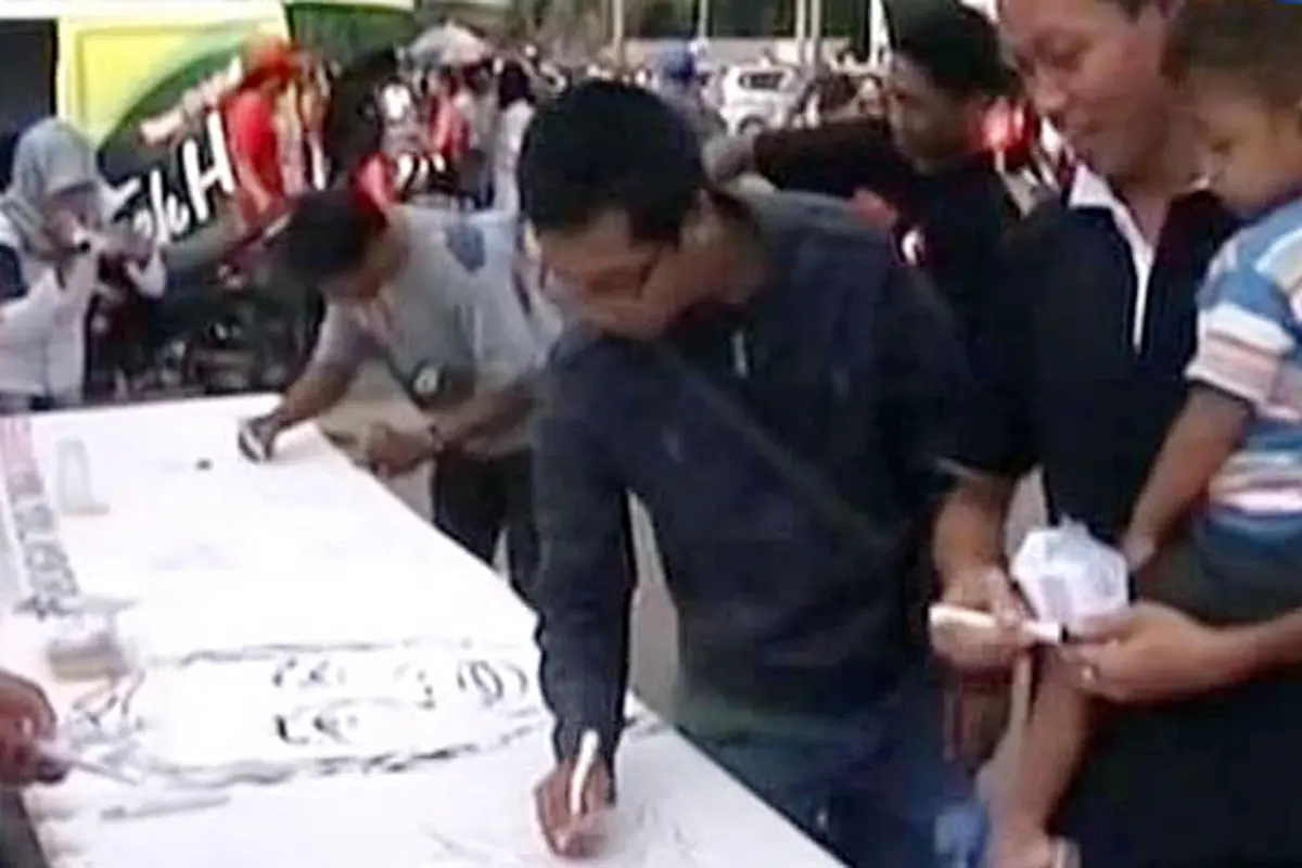 (Lip6siang) Tanda Tangan Dukungn Jokowi(Indonesia Baru)