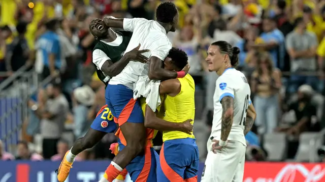 Timnas Uruguay tersingkir dari Copa America 2024.