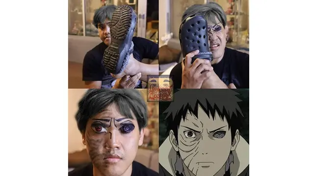 6 Cosplay Low Budget Karakter Anime Naruto, Kreatif Sekaligus Kocak
