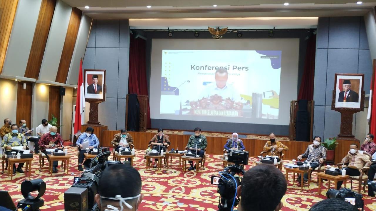 Konferensi Pers Penjelasan UU Cipta Kerja.