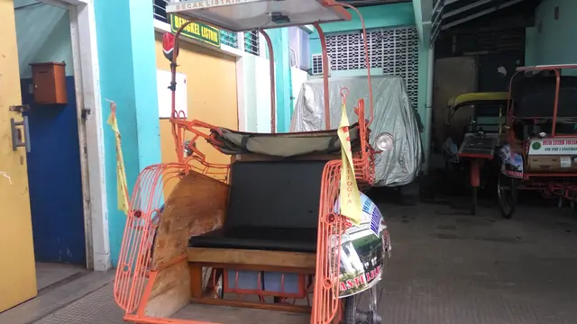 Becak Listrik Yogyakarta