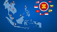 Ilustrasi negara ASEAN. (Photo Copyright by Freepik)