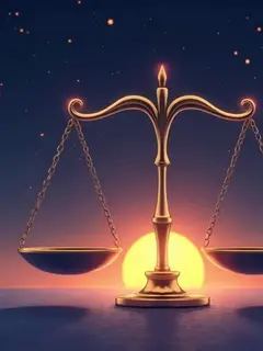 logo ramalan zodiak libra (sumber: AI generated)