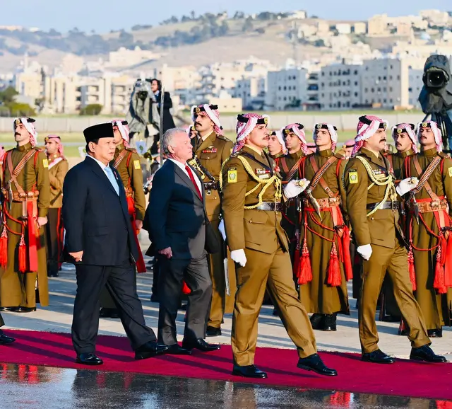 Kisah persahabatan Prabowo dan Raja Abdullah II, dari barak Militer ke Diplomasi