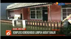 Selain akibat curah hujan yang tinggi, banjir juga disebabkan oleh proses perbaikan saluran air akibat longsor yang masih berjalan.