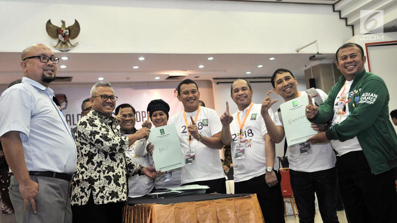 5 Partai Politik Daftarkan Bakal Caleg ke KPU