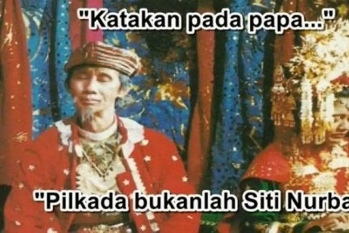 10 Meme Pilkada yang Sanggup Membuatmu 'Jatuh' Terpingkal-pingkal