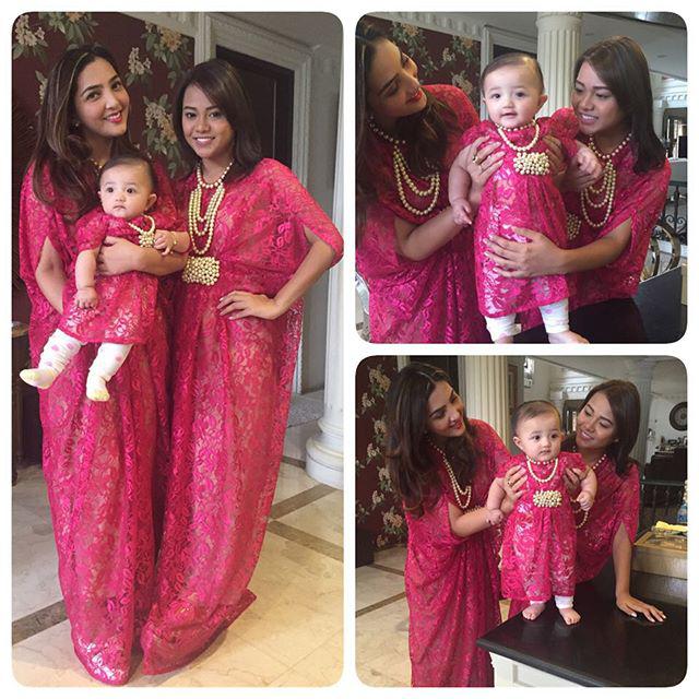 Inspirasi Fashion Bayi Potret Baby Arsy Dalam Balutan Kaftan Bayi Super Glamour Fashion Fimela Com