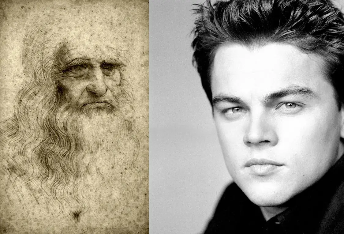 Leonardo da Vinci dan Leonardo Dicaprio